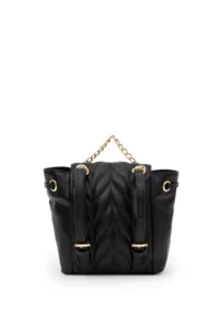 Pierre Cardin Black Backpack -VR046 - Image 5