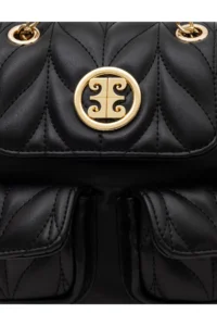 Pierre Cardin Black Backpack -VR046 - Image 7