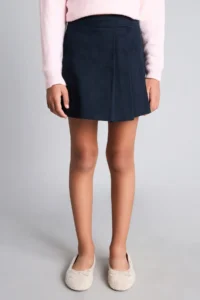 DeFacto 100% Cotton Elastic Waisted Gabardine Shorts Skirt Girl - Image 3
