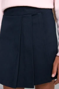 DeFacto 100% Cotton Elastic Waisted Gabardine Shorts Skirt Girl - Image 4