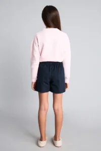 DeFacto 100% Cotton Elastic Waisted Gabardine Shorts Skirt Girl - Image 5