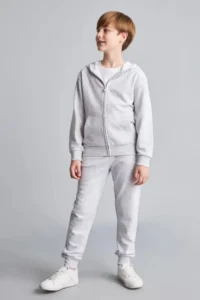DeFacto School Hooded Basic Zipper Pocket Sweatshirt Cardigan Boy - Image 2