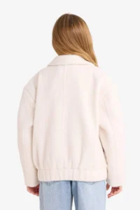 DeFacto Wrinkle-Free Bowl Coat Girls' - Image 6