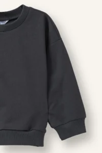 DeFacto 100% Cotton Regular Fit Crew Neck Basic 2-Piece Sweatshirt Set Baby Boy - Image 3