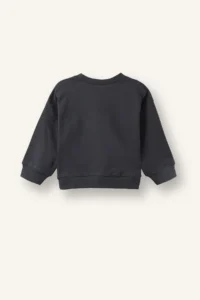 DeFacto 100% Cotton Regular Fit Crew Neck Basic 2-Piece Sweatshirt Set Baby Boy - Image 4