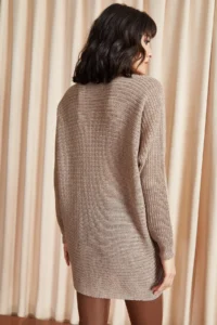 Olalook Women Mink Thessaloniki Casual Knitwear Sweater - Image 4