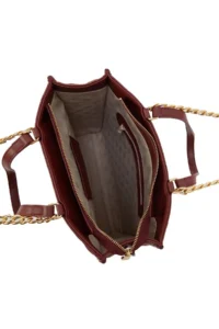 Pierre Cardin Burgundy Women Shoulder Bag - Image 4
