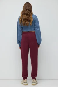 No Matter What Women's Jogger Sweatpants with Elastic Waist Adjustable Soft Textured - Image 6