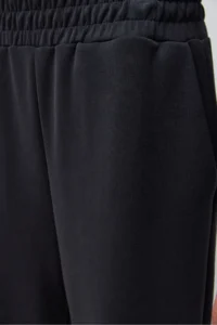 No Matter What Soft textured Hem Elastic Sweatpants