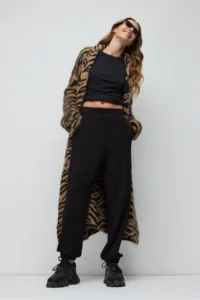 No Matter What Women Soft textured Hem Elastic  Sweatpants - Image 4