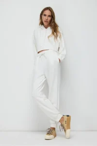 No Matter What Soft textured Waist Adjustable  Sweatpants - Image 4