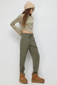 No Matter What Soft textured Waist Adjustable  Sweatpants - Image 4