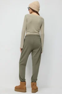 No Matter What Soft textured Waist Adjustable  Sweatpants - Image 5