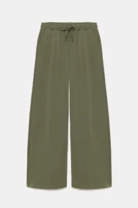 No Matter What Soft Textured Wide Leg  Sweatpants  with Adjustable Waist - Image 2