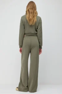 No Matter What Soft Textured Wide Leg  Sweatpants  with Adjustable Waist - Image 7