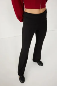 No Matter What Women's Wide Leg Yoga Pants Washed Heavy Cotton Comfortable Fit - Image 4