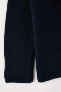 Trendyol Curve NAVY BLUE Polo Shirt Collar Soft Feeling Crop Knitwear Sweater - Image 7