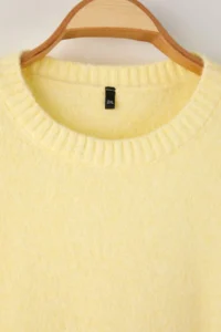 Trendyol Curve Wardrobe Essentials Yellow Premium Thread Basic Knitwear Sweater - Image 6