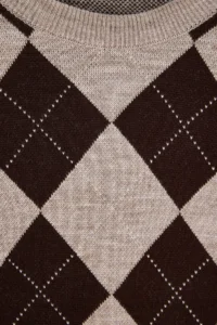 Trendyol Curve Multicolored Baklava Patterned Knitwear Sweater - Image 6