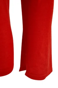Trendyol Curve Red V-neck Basic Thin Knitwear Sweater - Image 6