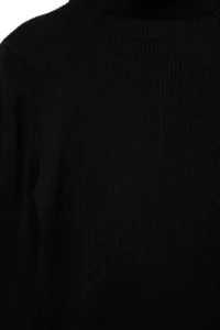 Trendyol Curve Black Basic Turtleneck Thin Knitwear Sweater - Image 7