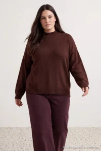 Trendyol Curve Stone-Brown Basic 2 Sets Paket Knitwear Sweater - Image 7