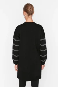 Trendyol Modest Black Simli LONG Knitwear Sweater - Image 5
