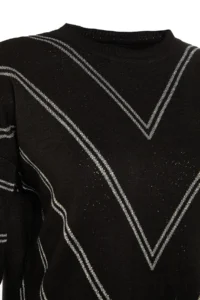 Trendyol Modest Black Simli LONG Knitwear Sweater - Image 7