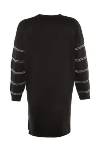Trendyol Modest Black Simli LONG Knitwear Sweater - Image 8