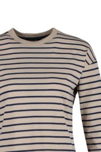 Trendyol Modest Mink Striped Knitting Tunic - Image 8