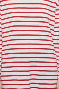 Trendyol Modest Red Striped Knitting Tunic - Image 3