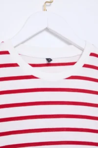 Trendyol Modest Red Striped Knitting Tunic - Image 7