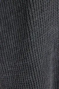 Trendyol Modest Anthracite Skirt Tasseled LONG Knitwear Cardigan - Image 4