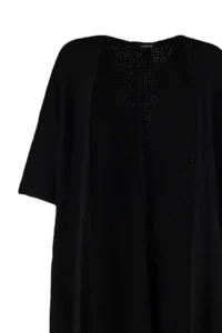Trendyol Modest Black Skirt Tasseled LONG Knitwear Cardigan - Image 7