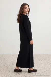 Trendyol Modest Black Gold buttoned Knitwear Etekli Set - Image 4