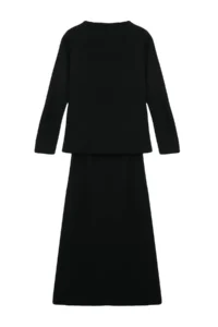 Trendyol Modest Black Gold buttoned Knitwear Etekli Set - Image 9
