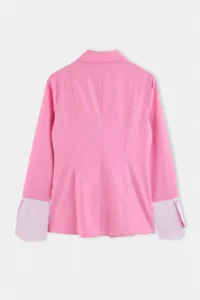 Trendyol Modest PINK Color Bloklu Shirt - Image 8