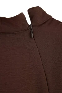 Trendyol Modest Dark Brown LONG Tunic Pants Bottom - Top Set - Image 5