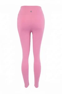 TRENDYOLMİLLA PINK Soft Brushed Material Reflector Print Detailed Full Size Knitting Sports Leggings - Image 10