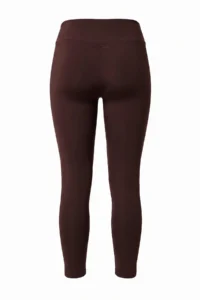 TRENDYOLMİLLA Brown Warm-Keeping Scuba Material Full Size Knitting Sports Leggings with Fleece Inside - Image 8