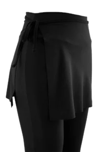TRENDYOLMİLLA Black Soft Brushed Material Flare/flared leg Knitting Sports Leggings - Image 7
