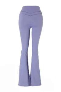 TRENDYOLMİLLA BLUE Flare/flared leg Brushed Soft Material Knitting Sports Leggings - Image 7