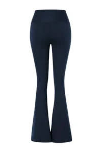 TRENDYOLMİLLA NAVY BLUE Brushed Soft Material Flare/flared leg Knitting Sports Leggings - Image 10