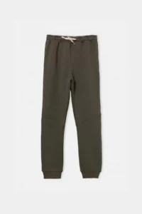 TRENDYOLMİLLA KIDS Khaki Plain Knitting Bottom - Top Set - Image 7