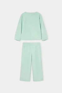 TRENDYOLMİLLA KIDS MINT Girls' Pajama Set - Image 10