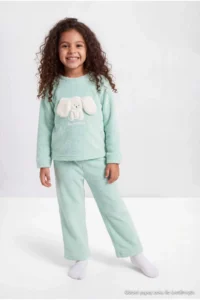 TRENDYOLMİLLA KIDS MINT Girls' Pajama Set - Image 4