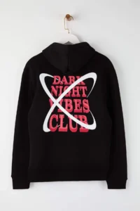 TRENDYOLMİLLA MEN Black Regular / Normal Cut Back Printed Knitting Sweatshirt - Image 5