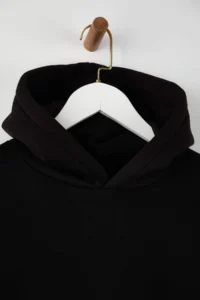TRENDYOLMİLLA MEN Black Regular / Normal Cut Back Printed Knitting Sweatshirt - Image 8
