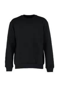 TRENDYOLMİLLA MEN Black Regular/Normal Cut Inside Fleece/Warm Sweatshirt - Image 18