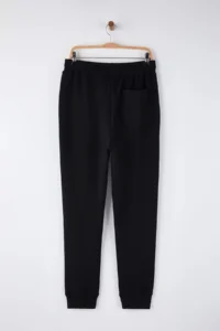 TRENDYOLMİLLA MEN Black-NAVY BLUE Regular/Normal Cut Tyre Hem 2 Sets Paket Sweatpants - Image 13
